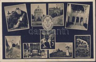 Krasznahorka with castle and the image of Ferenc Rákóczi