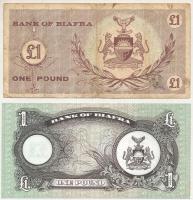 Biafra DN(1968-1969) 1P + DN(1967) 1P T:AU,F
Biafra ND(1968-1969) 1 Pound + ND(1967) 1 Pound C:AU,F...