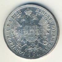 Ausztria 1888. 1Fl Ag T:2/2+ ph