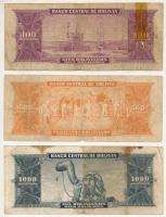 Bolívia 1945. 100B + 500B + 1000B T:VG
Bolivia 1945. 100 Bolivianos + 500 Bolivianos + 1000 Bolivia...