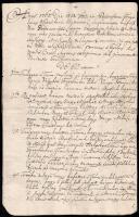 1768 Forgolány, Ugocsa vármegye tanuvallatási jegyzőkönyvek a Varga család nemességének igazolása tá...