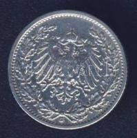 Német Birodalom/Császárság 1907G 1/2M Ag T:3