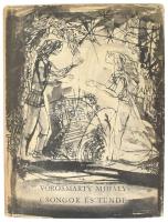 Vörösmarty Mihály: Csongor és Tünde. Hintz Gyula illusztrációival. Bp, 1960, Magyar Helikon. Kiadói egészvászon-kötés, foltos kiadói papír védőborítóban. Számozatlan példány!