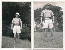 1952 Cabramatta (Ausztrália), Karol Boyar cserkész 2 db fotója / Hungarian scout - 2 photos from Australia