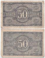 1920. 50f (2x) T:F,VG