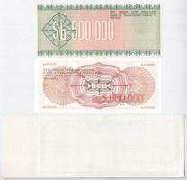 Bolívia 1982-1985. "BANCO DENTRAL DE BOLIVIA" utazási csekkek, 5000B + 500.000B + 5.000.00...