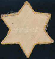 1944 Pető Róbertné sárga csillaga és az ahhoz tartozó igazolványa