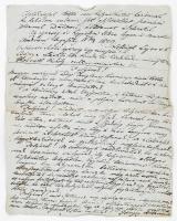 cca 1849 Kossuth lemondólevelének és Görgey kiáltványának korabeli másolata