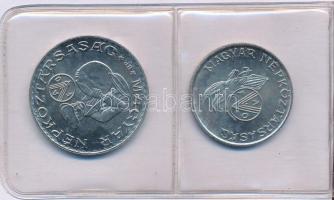 1983. 20f Al + 5Ft Ni + 10Ft Ni "FAO" sor, eredeti műbőr tokban, tanúsítvánnyal T:UNC
Ada...