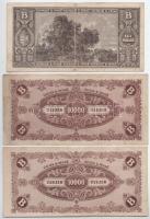 1946. 10.000BP (2x) + 1.000.000BP T:F-VG
Adamo P35, P37