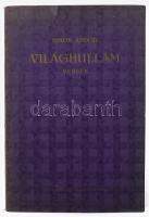 Simon Andor: Világhullám. Versek. Petur Lászlónak (1904-1973) DEDIKÁLT! Kiadó papírkötés, előzéklap szakadt, borító szakadt, kopottas állapotban.