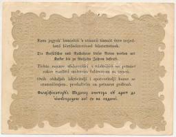 1848. 10ft "Kossuth bankó" "En. 6550 41" T:F hajtás mentén szakadás
Adamo G111