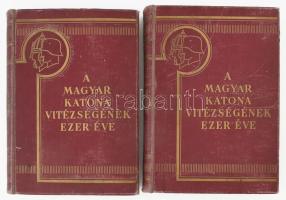 A magyar katona vitézségének ezer éve. I-II. kötet. Szerk.: Pilch Jenő. Horthy Miklós kormányzó, József kir. herceg tábornagy és Gömbös Gyula miniszterelnök, honvédelmi miniszter bevezető soraival. Bp., [1933], Franklin. Szövegközi és egészoldalas képekkel, térképekkel illusztrálva. Kiadói aranyozott egészvászon-kötés, kopott borítóval.