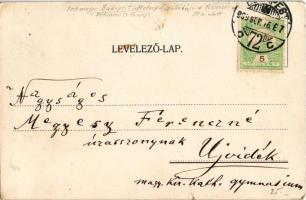 1909 Budapest VII. Petánovits József Hotel Metropole szálloda és kávéház reklámja. Rákóczi út 58. li...