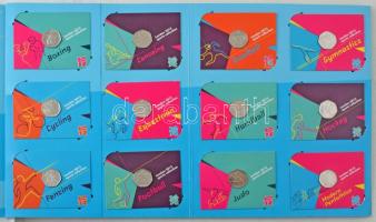 Nagy-Britannia 2011. 50p Cu-Ni "Londoni Olimpia 2012 - Sport összeállítás" (29xklf) záróér...