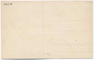 1927 Marosvásárhely, Targu Mures; Maros folyó duzzasztó gátja, csónakázók / Mures river dam, boat. p...