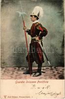 1907 Guardia Svizzera Pontificia / Pontifical Swiss Guard (bodyguards of the pope in Vatican City) (EK)