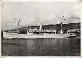 1937 Lloyd Triestino Piroscafo "GALILEA" / Italian steamship (EB)