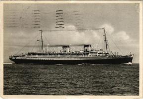 1939 Italia Societa di Navigazione "REX" / Italian steamship (kis szakadás / small tear)