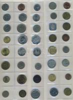275db fémpénz, egész világ, sok tengerentúllal T:vegyes