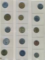 275db fémpénz, egész világ, sok tengerentúllal T:vegyes