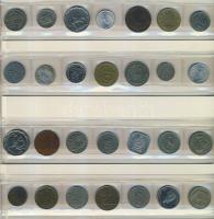 275db fémpénz, egész világ, sok tengerentúllal T:vegyes