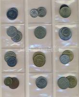 275db fémpénz, egész világ, sok tengerentúllal T:vegyes