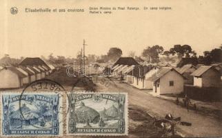 Elisabethville (Lubumbashi) natives camp