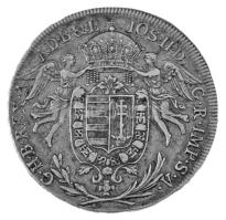 1786A 1/2 Tallér Ag "II. József" (13,98g) T:XF patina
Hungary 1786A 1/2 Thaler Ag "J...