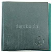 Vegyes 43db-os külföldi érme tétel, közepes méretű, három gyűrűs berakóba rendezve T:vegyes