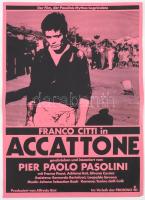 Accatone Pier Paolo Pasolini film plakát 30x42 cm