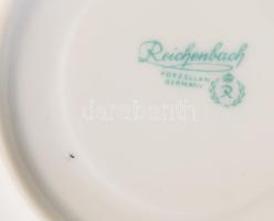 Reichenbach mokkás készlet. Hat személyes, Matricás, jelzett, hibátlan, egy csésze hiánnyal