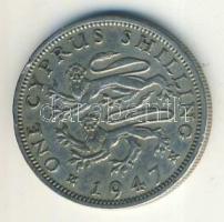 Ciprus 1947. 1Sh VI.György T:2 kis ph