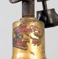 Gázlámpa, réz testtel 45 cm