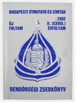 Rendőrségi Zsebkönyv 1992 térkép melléklettel + önkéntes rendőr kitűző