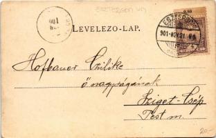1901 Esztergom. Stromf Ignác kiadása (EK)