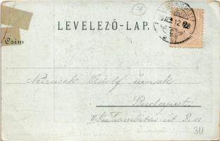 1899 (Vorläufer) Kovácspatak, Kovacov; Nyaraló szálloda. Esztergomi lapok nyomdája, Hunnia kiadása /...