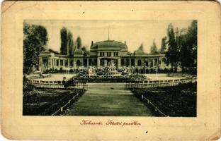 1913 Kolozsvár, Cluj; Sétatéri pavilon. W.L. Bp. 6383. 1910. / promenade, kiosk (EM)