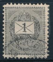 1898 1kr 11 1/2 fogazással (6.000)