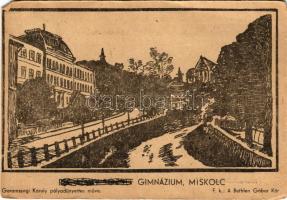 1964 Miskolc, Református Lévay József Gimnázium. Garamszegi Károly pályadíjnyertes műve. A Bethlen Gábor Kör kiadása (EB)