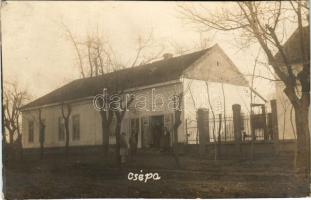 1927 Csépa (Tiszazug), Oberna István üzlete. photo (vágott / cut)