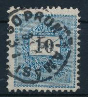 1898 10kr 11 1/2 fogazással (30.000)