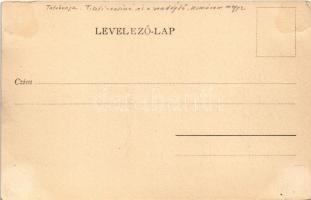 Tatabánya, Tiszti kaszinó, iskola, vendéglő, vasútállomás (EK)