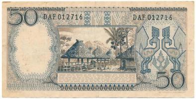 Indonézia 1964. 50R T:F
Indonesia 1964. 50 Rupiah C:F
Krause P#96
