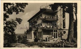 Mátraháza (Gyöngyös), Napsugár üdülő (JOINT zsidó világszervezet üdülője), bauhaus. Művészeti Alkotások (EK)