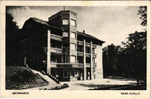 1940 Mátraháza (Gyöngyös), Baán szálloda