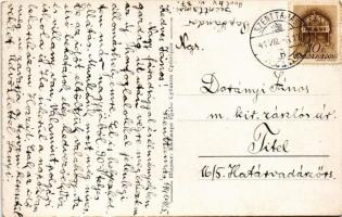 1941 Szenttamás, Bácsszenttamás, Srbobran; szeszgyár és villanytelep / distillery, spirit factory, p...