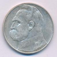 Lengyelország 1936. 10Zl "Józef Piłsudski" T:XF,VF Poland 1936. 10 Złotych "Józef Piłsudski" C:XF,VF Krause Y#29