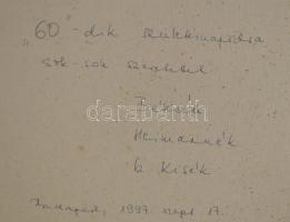 Kokas Ignác (1926-2009): "Út befelé". Gouache, akril, papír. Jelezve balra lent: Kokas I. ...