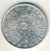 Ausztria 1931. 2Sch Ag "Mozart" T:2 ph